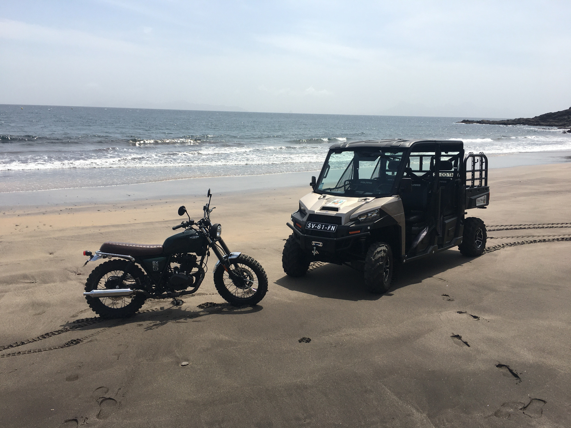 Curalettes, Porto Novo, Santo Antão, Cap Vert, Brixton Felsberg, Polaris Ranger