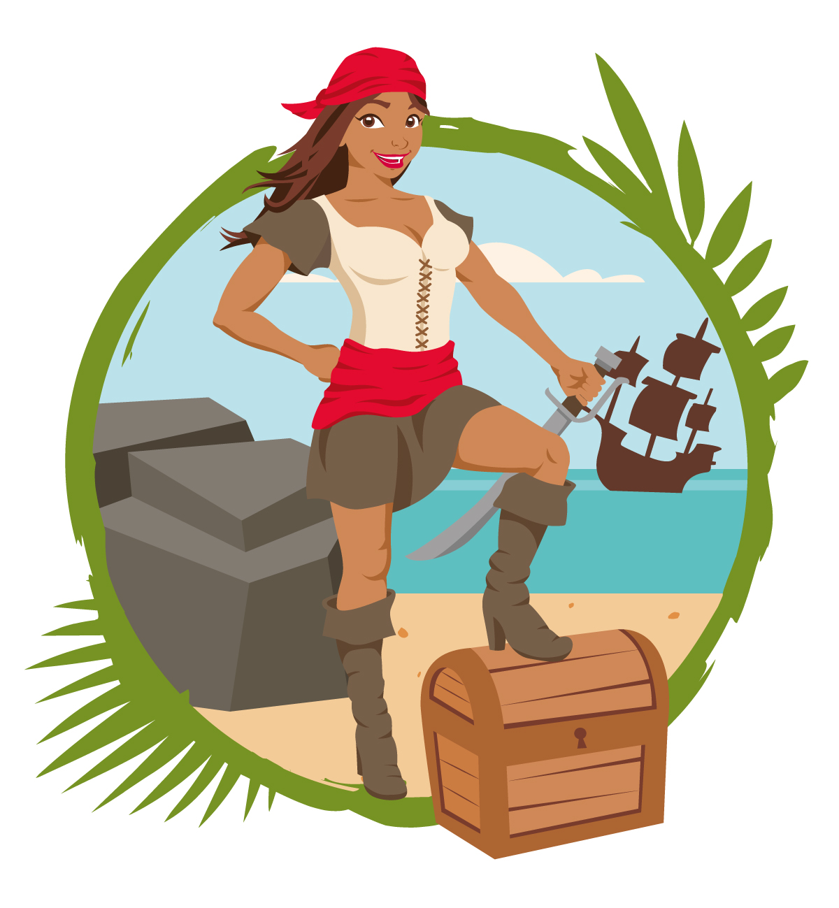 Thalyna la Pirate, aventurière de Santo Antão au Cap-Vert